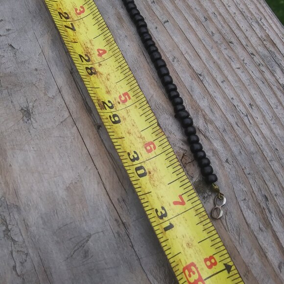 Vintage Hand Painted Wood Parrot Beaded Necklace  Fun Playful Boho Tropical - Picture 9 of 16